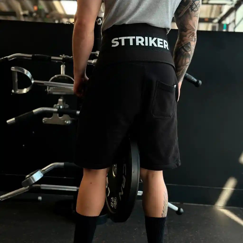 Cinturón Lastre Cadena Dominadas Fondos Pesas Gym Discos Talla Única Negro Cadena Broche Acero