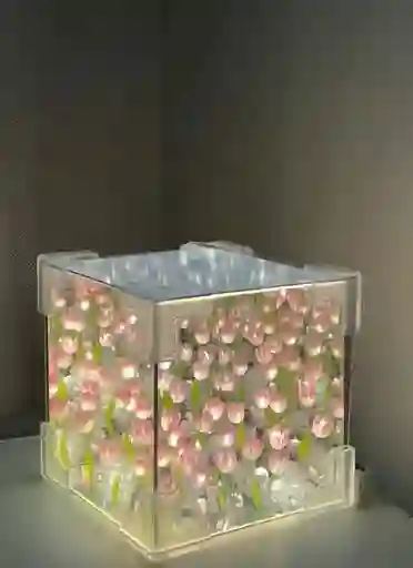 Mini Lampara De Tulipanes Armable