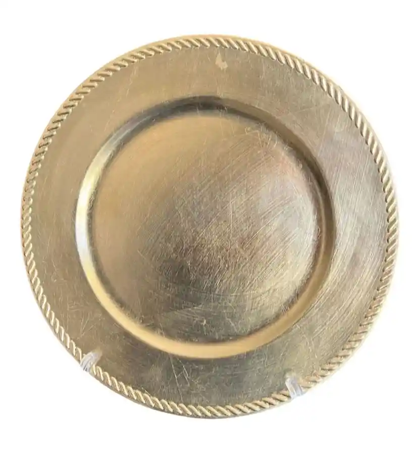 Base Plato Dorado