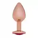 Plug Anal Mediano Dark Pink Rose