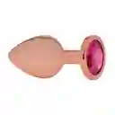 Plug Anal Mediano Dark Pink Rose