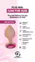 Plug Anal Mediano Dark Pink Rose