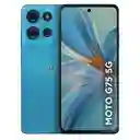 Celular Motorola G75 5g 8 Ram 256 Gb Azul + Audífonos Motobuds