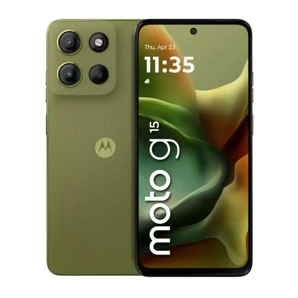 Celular Motorola G15 4 Ram 256 Gb 4g Verde + Audifonos Motobuds