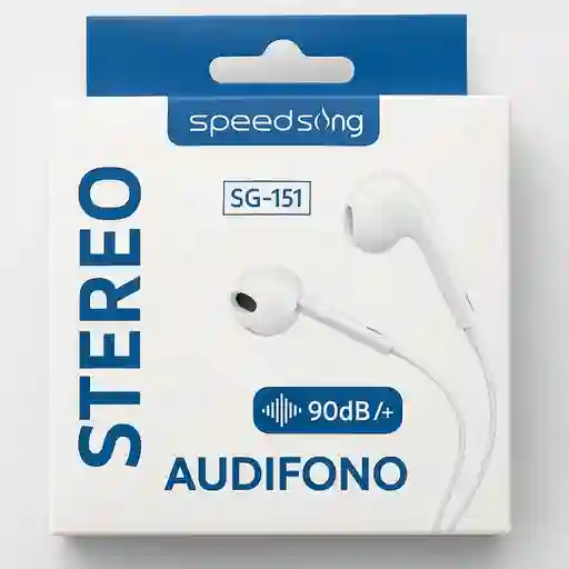 Audifono Stereo Speed Song Sg-151