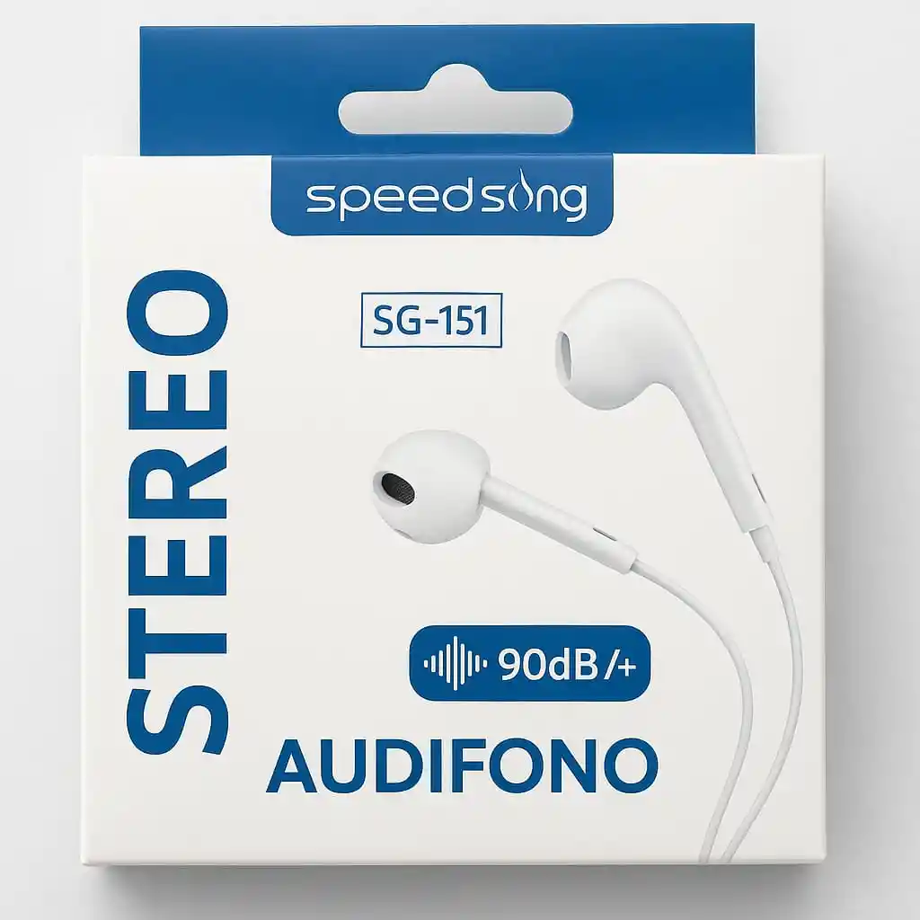 Audifono Stereo Speed Song Sg-151