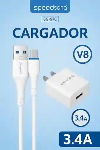 Cargador Speed Song Sg-97c Carga Rápida 3.4 V8