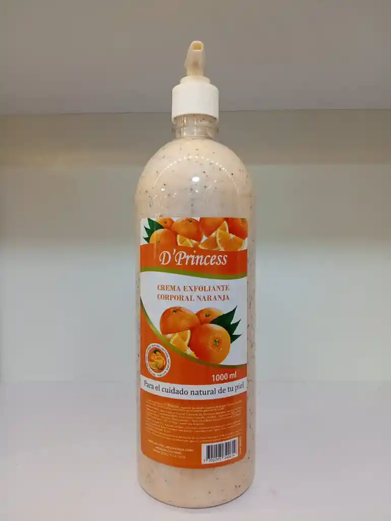 Crema Exfoliante Corporal, Remueve Celulas Muertas De La Piel Desmanchando Y Extrayendo Las Impuresas Mejorando El Aspecto De La Piel