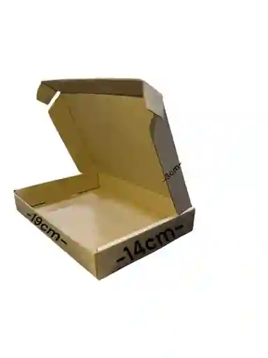 Caja Troquelada 19x14x3cm Plegable
