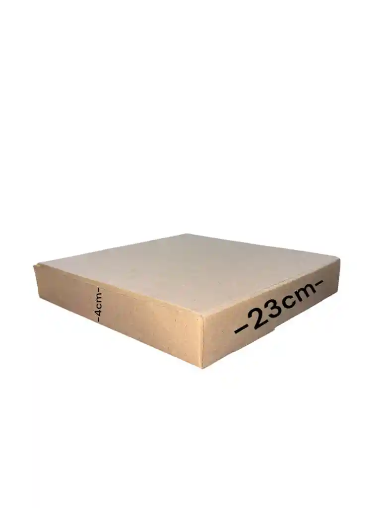 Caja Troquelada Pizza 23cm Plegable
