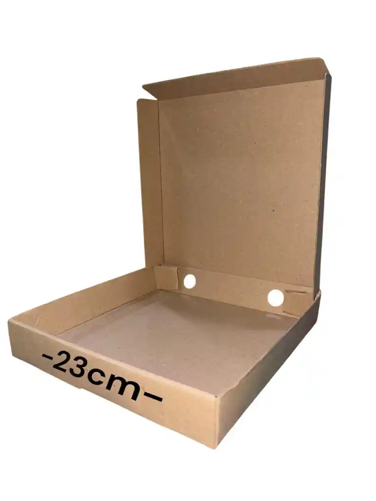 Caja Troquelada Pizza 23cm Plegable