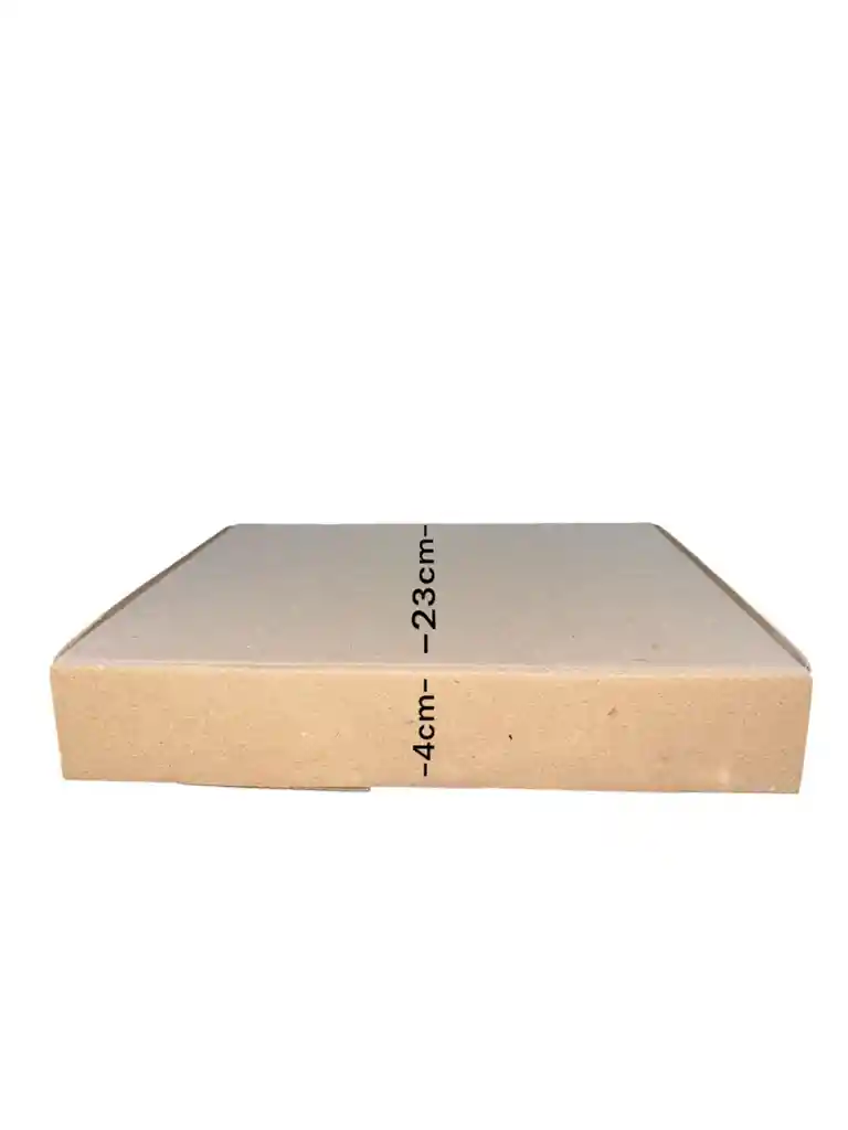 Caja Troquelada Pizza 23cm Plegable
