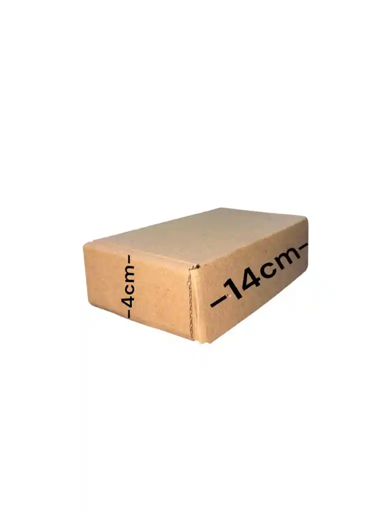 Caja Troquelada 14x8x4cm Plegable