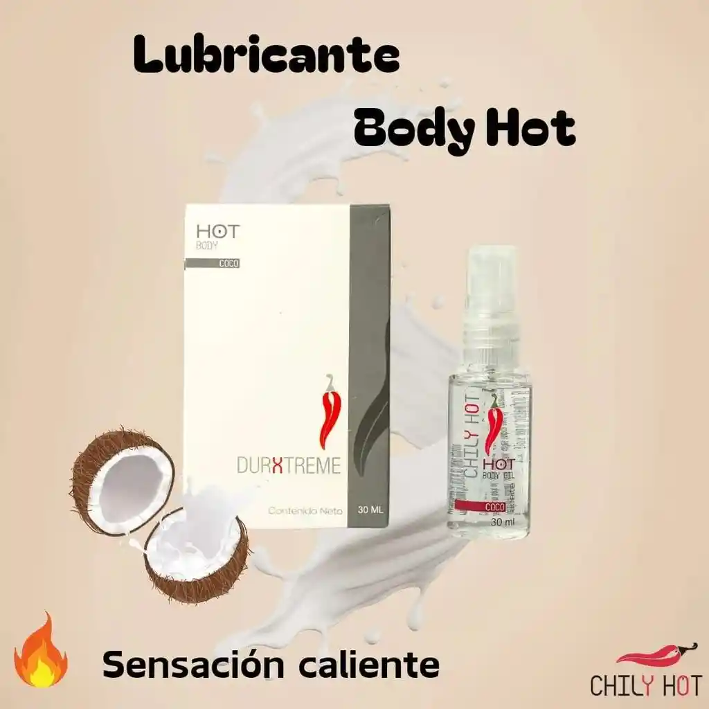 Lubricante Caliente - Sex Shop