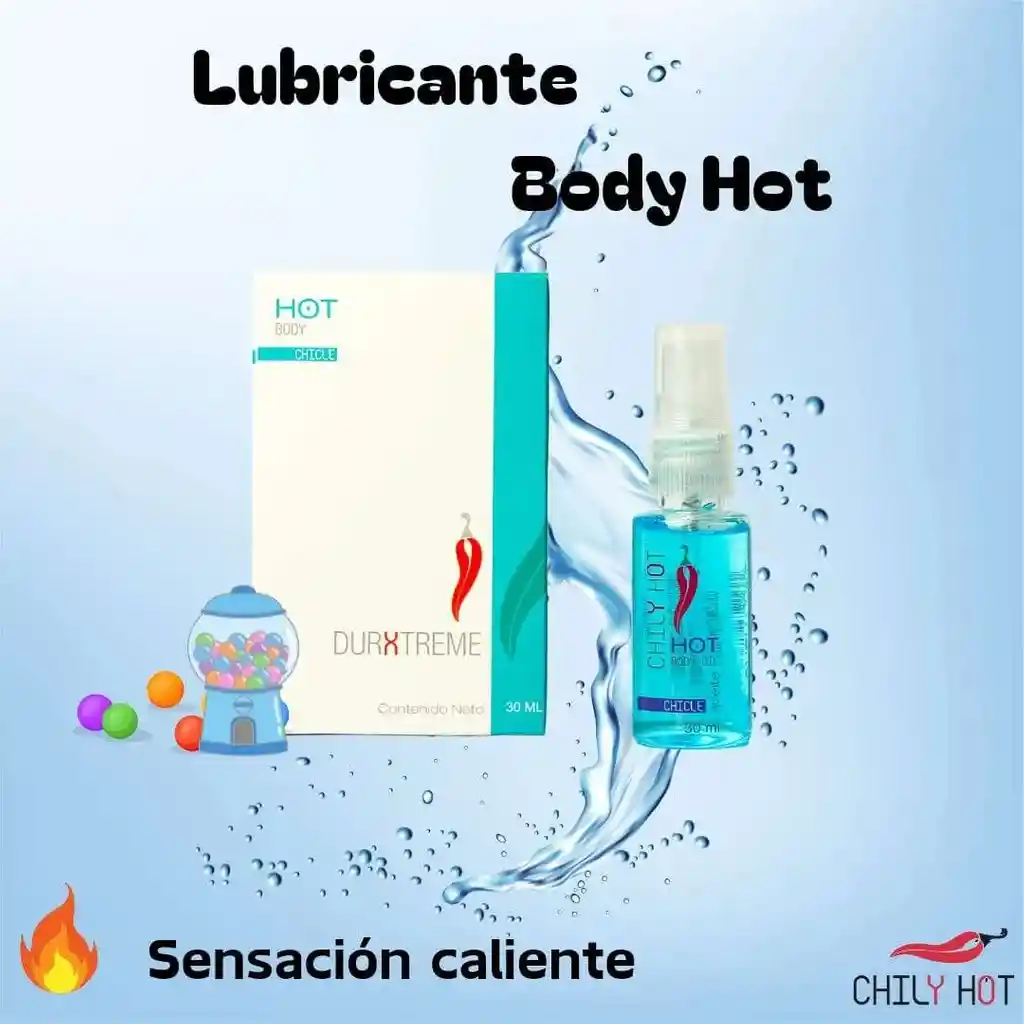 Lubricante Caliente - Sex Shop