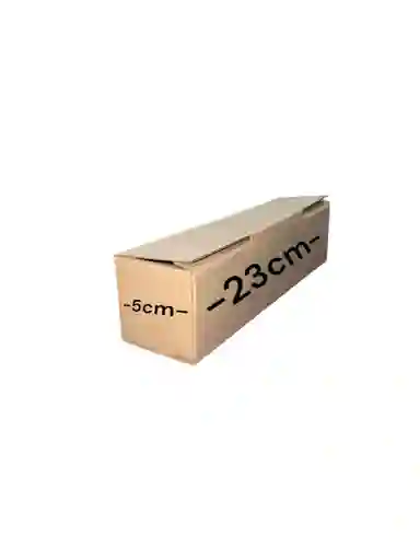 Caja Troquelada 23x5x5cm Plegable