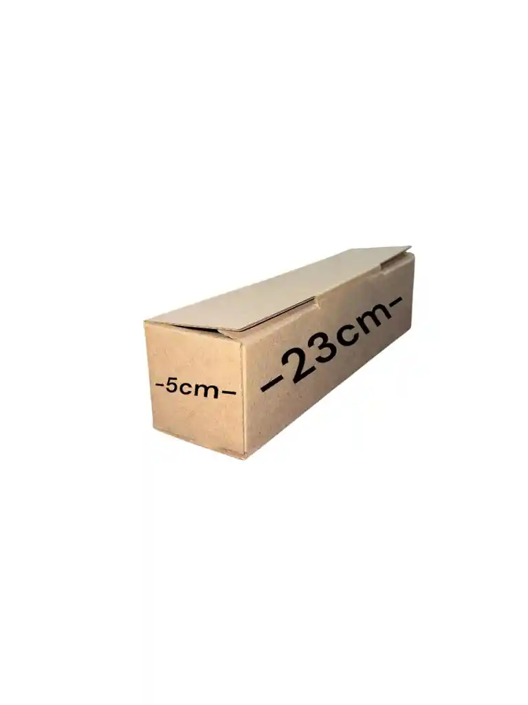 Caja Troquelada 23x5x5cm Plegable