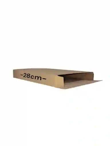 Caja Troquelada 26x4x28cm Plegable