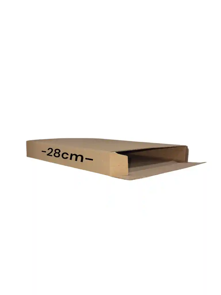 Caja Troquelada 26x4x28cm Plegable