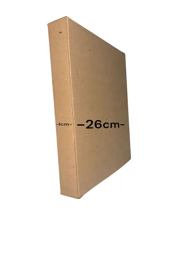 Caja Troquelada 26x4x28cm Plegable