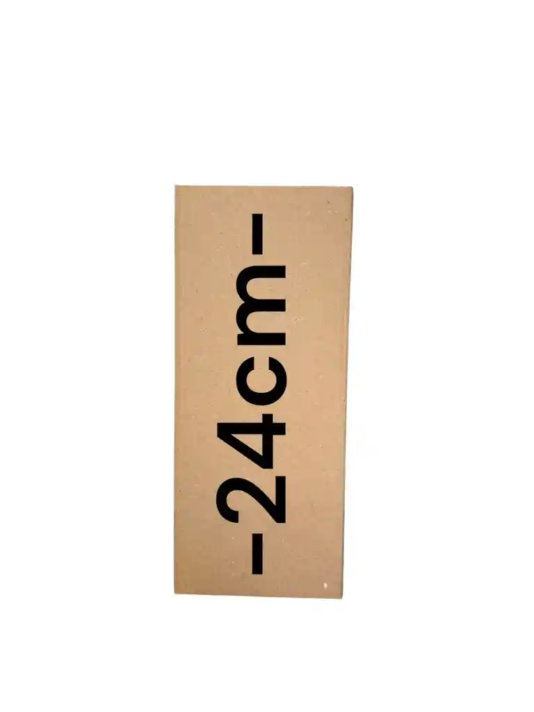 Caja Troquelada 10x6x24cm Plegable