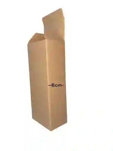 Caja Troquelada 10x6x24cm Plegable