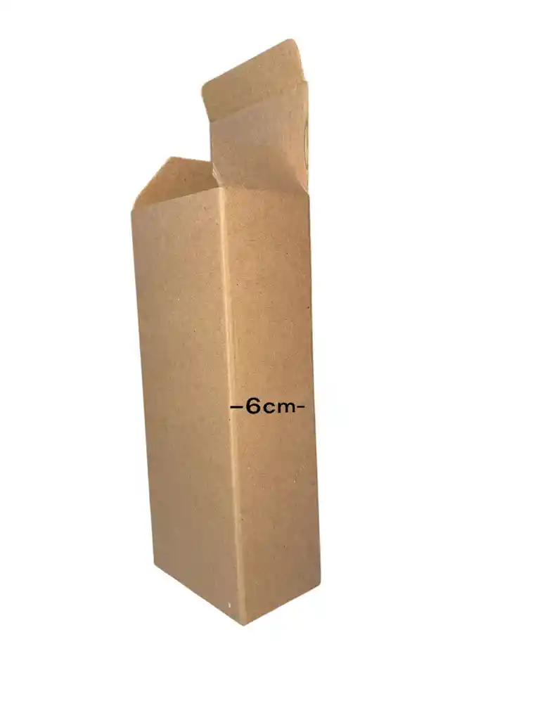 Caja Troquelada 10x6x24cm Plegable
