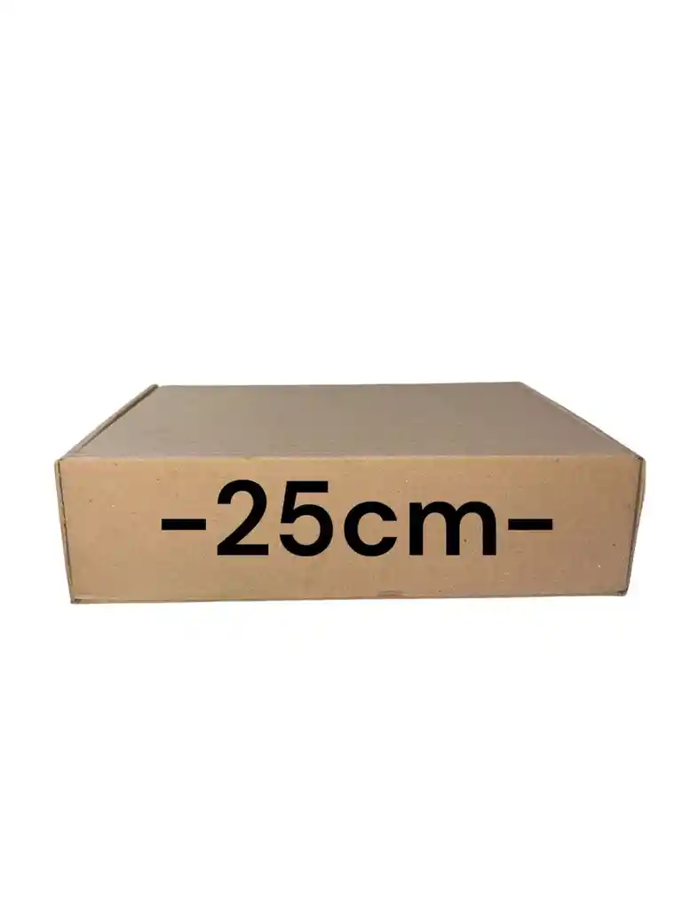 Caja Troquelada 25x19x6cm Plegable