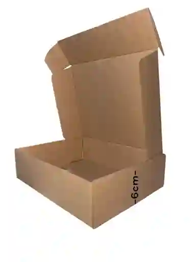 Caja Troquelada 25x19x6cm Plegable