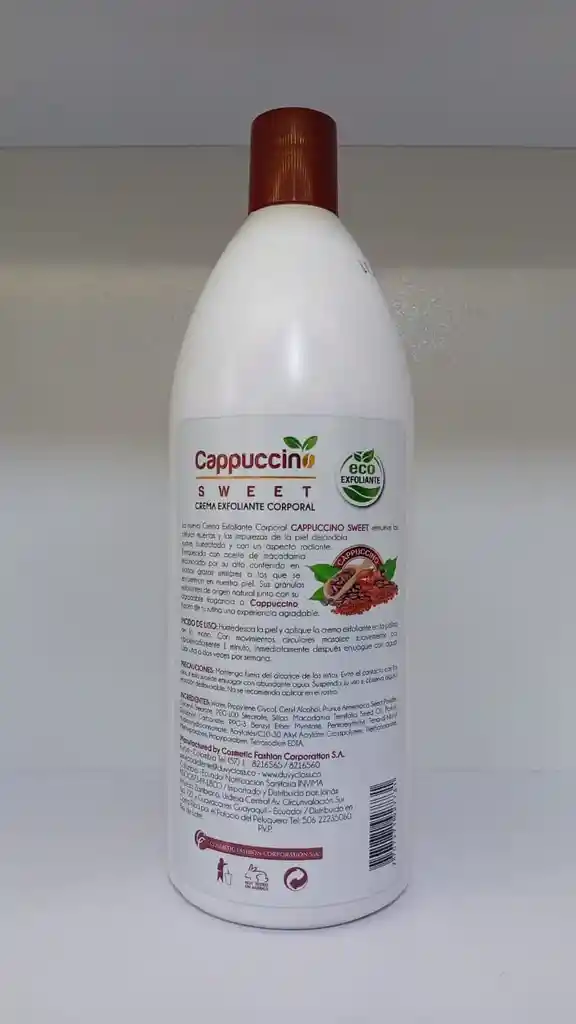 Crema Exfoliantes Corporal, Cappuccino