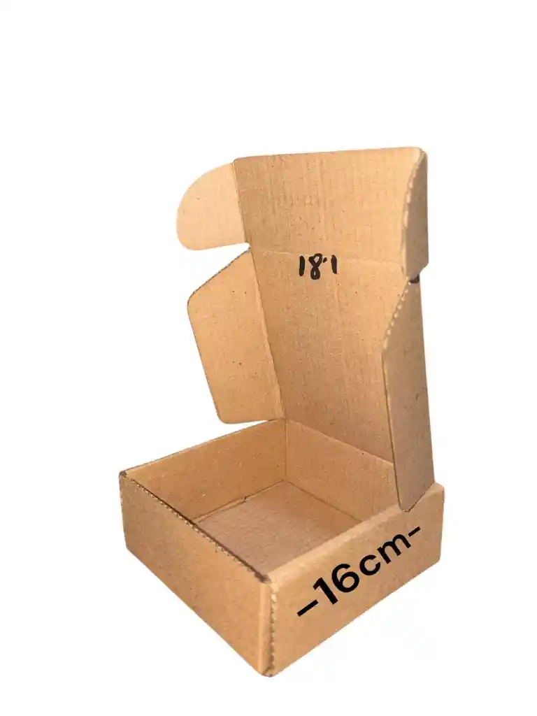Caja Troquelada 16x6x4cm Plegable