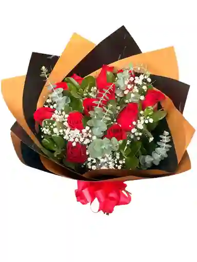 Bouquet Rosas Rojas