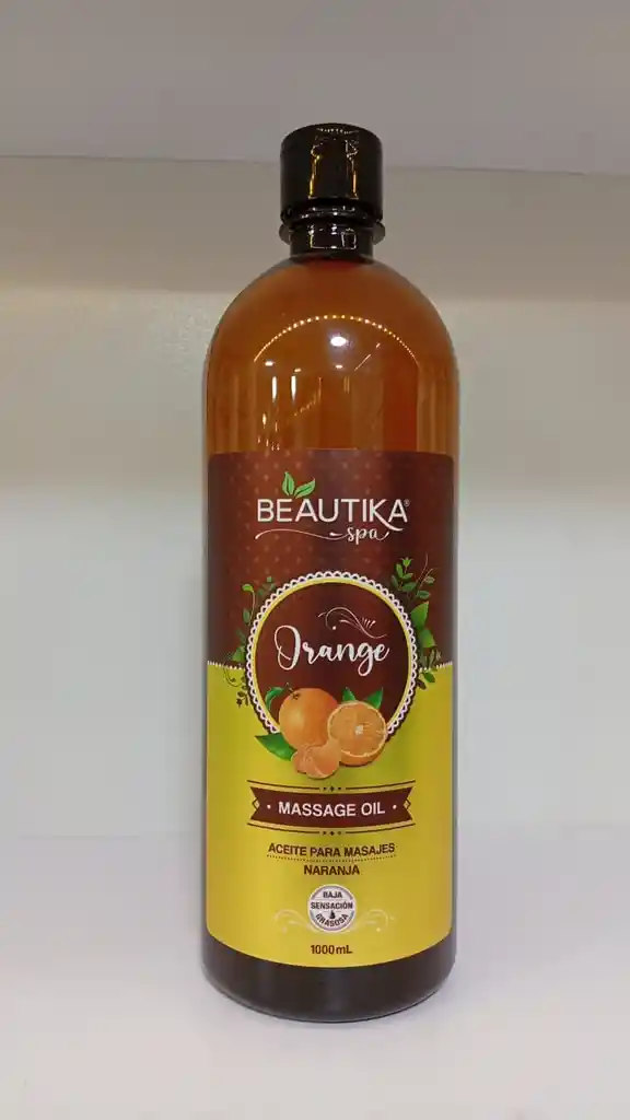 Aceite Corporal Para Masajes Naranja