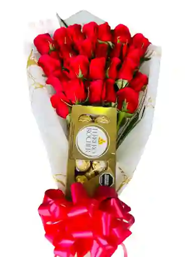 Bouquet Princesa Rosa Roja