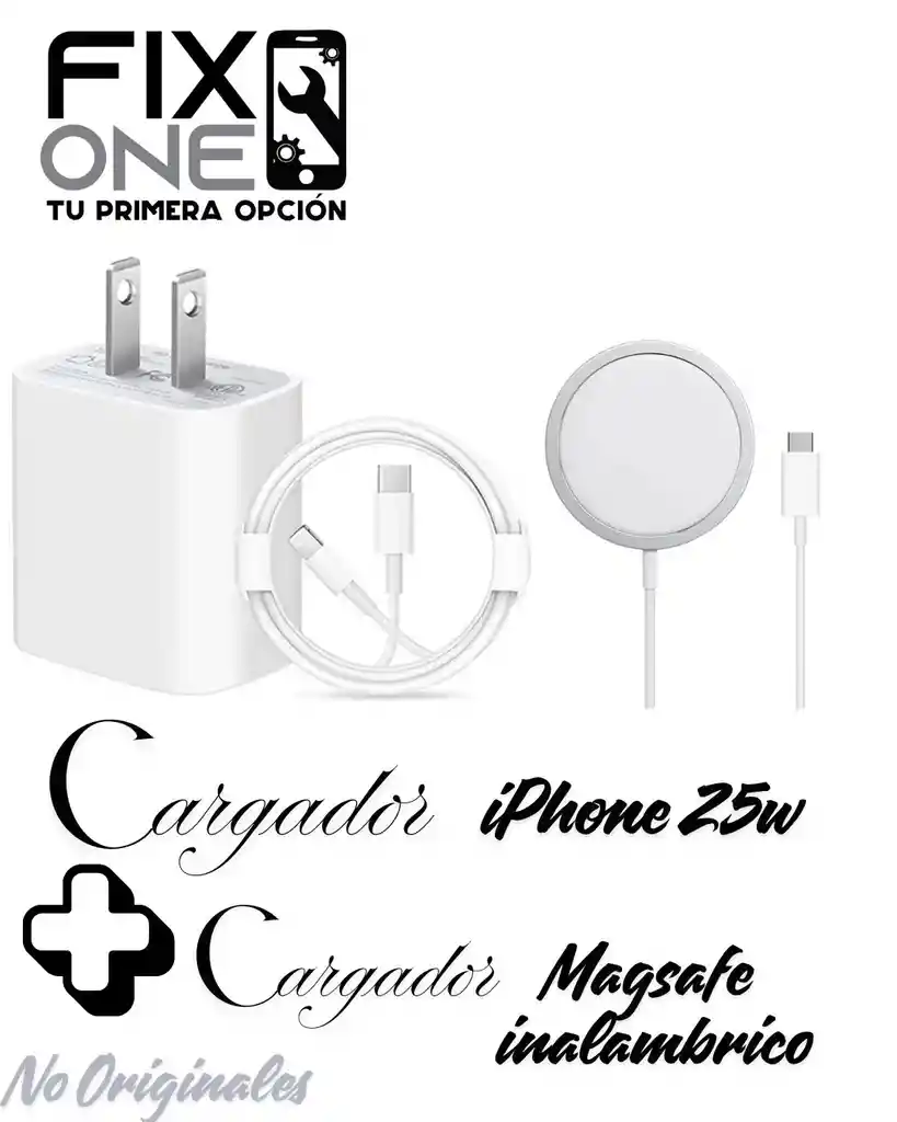 Iphone Cargador13 + Magsafe **tipo Original**