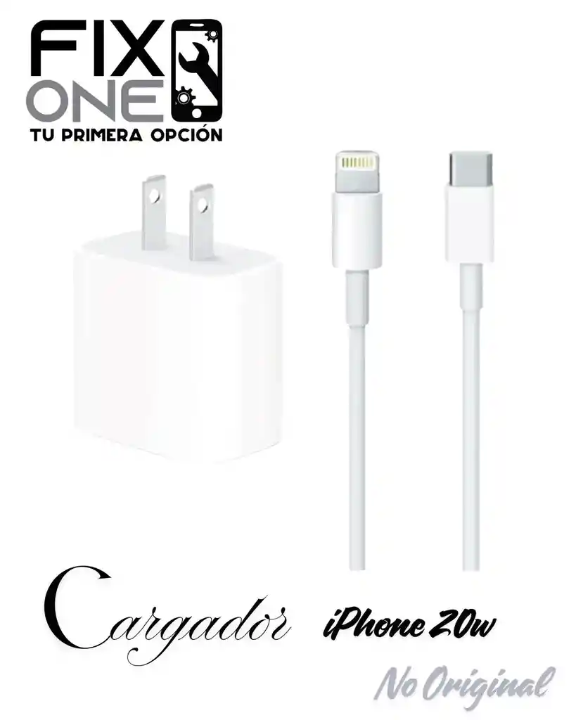 Iphone Cargador 20w *tipo Original*