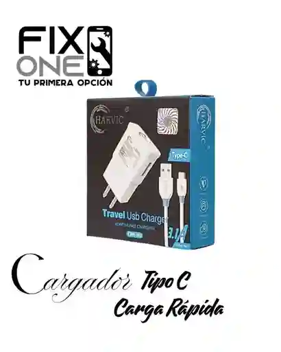 Cargador Harvic Tipo C Carga Rapida