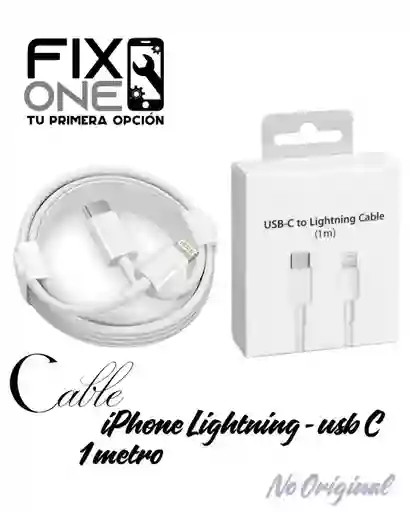 Cable Iphone Lightning Usb C