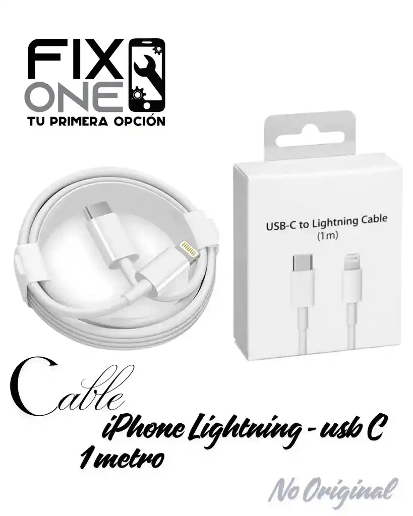 Cable Iphone Lightning Usb C