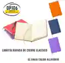 Libreta / Agenda Rayada Con Cierre Elástico 14 X 21 Cm