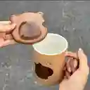 Mug De Capibara Con Tapa Y Cuchara