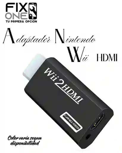 Adaptador Para Nintendo Wii A Hdmi