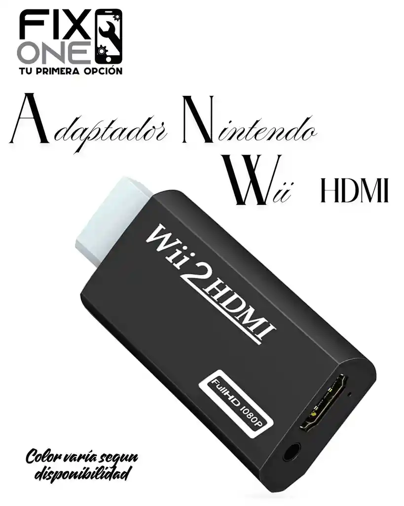 Adaptador Para Nintendo Wii A Hdmi