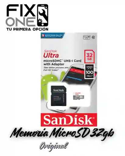 Memoria Micro Sd 32 Gb Sandisk Original