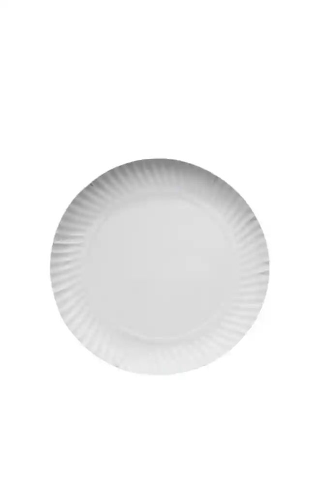 Plato 15 Cms Cartón Desechable Pando