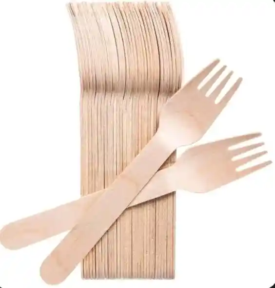 Tenedor Bambú 16 Cms