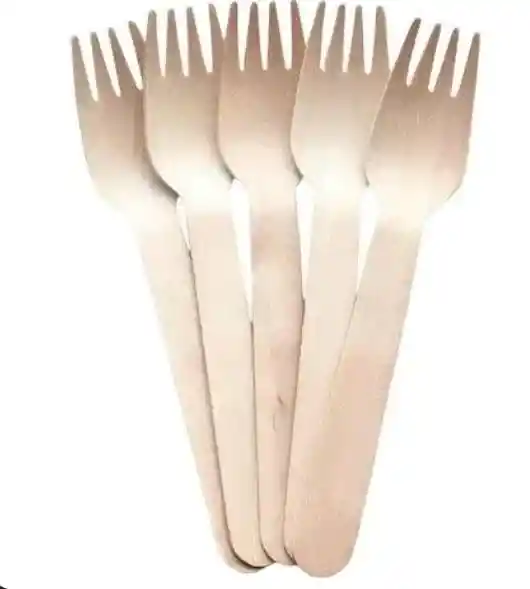 Tenedor Bambú 16 Cms