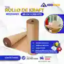 Rollo De Papel Kraft De 60 Cm X 300 Mts Largo - Empaques Y Embalajes