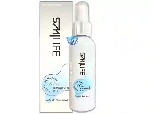 Desodorante Natural Para Hombre Hgw Smilife Neutro