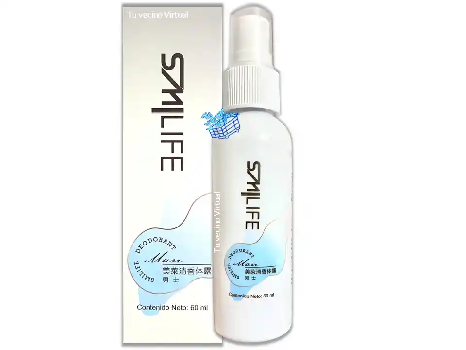 Desodorante Natural Para Hombre Hgw Smilife Neutro